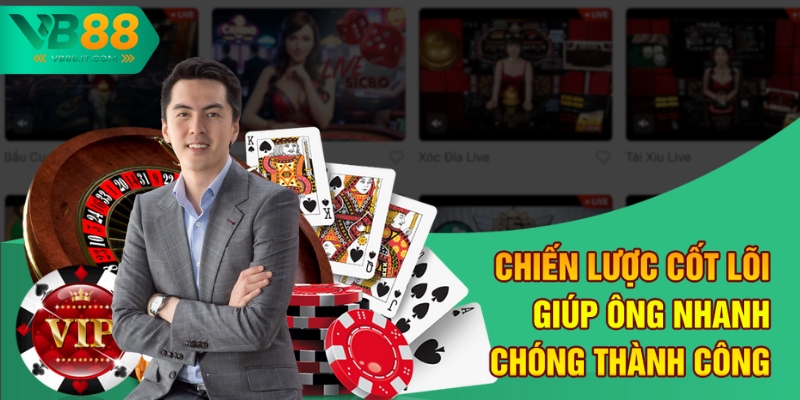 Nguyễn Hoàng Huy – Người Thuyền Trưởng Đưa VB88 Vươn Xa 2 Chiến lược cốt lõi giúp ông nhanh chóng thành công