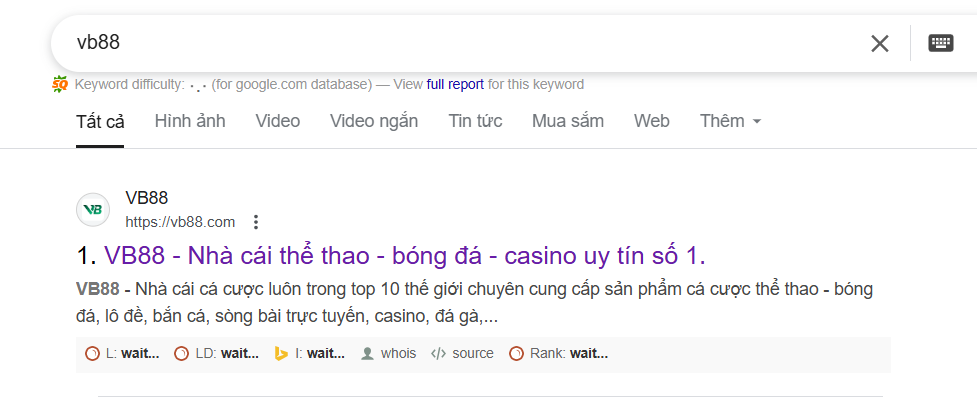Truy cập vào trang chủ nhà cái VB88